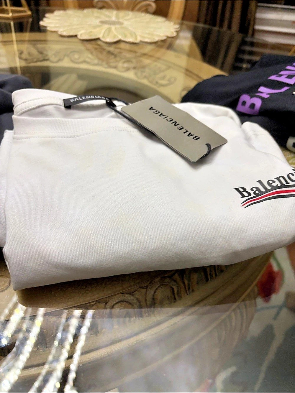 Balenciaga Political Campaign T-Shirt White